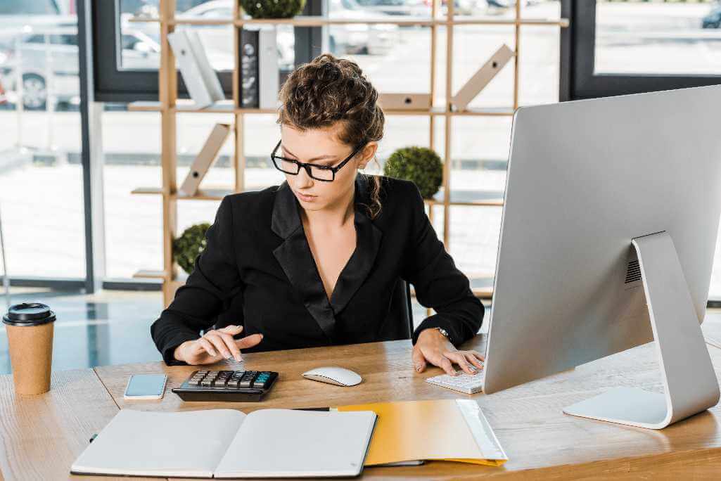 Businesswoman working